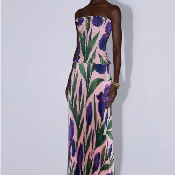 L'IDEE MAYA GOWN - IRIS GARDEN, Size US 6, AUS 10 - Picture 2 of 3